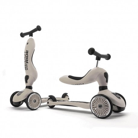 Patinete Scoot and ride 2 en 1 one ash