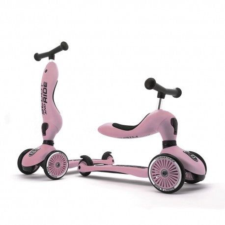 Patinete Scoot and ride 2 en 1 one rose