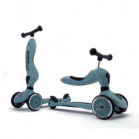 Patinete Scoot and ride 2 en 1 one steel