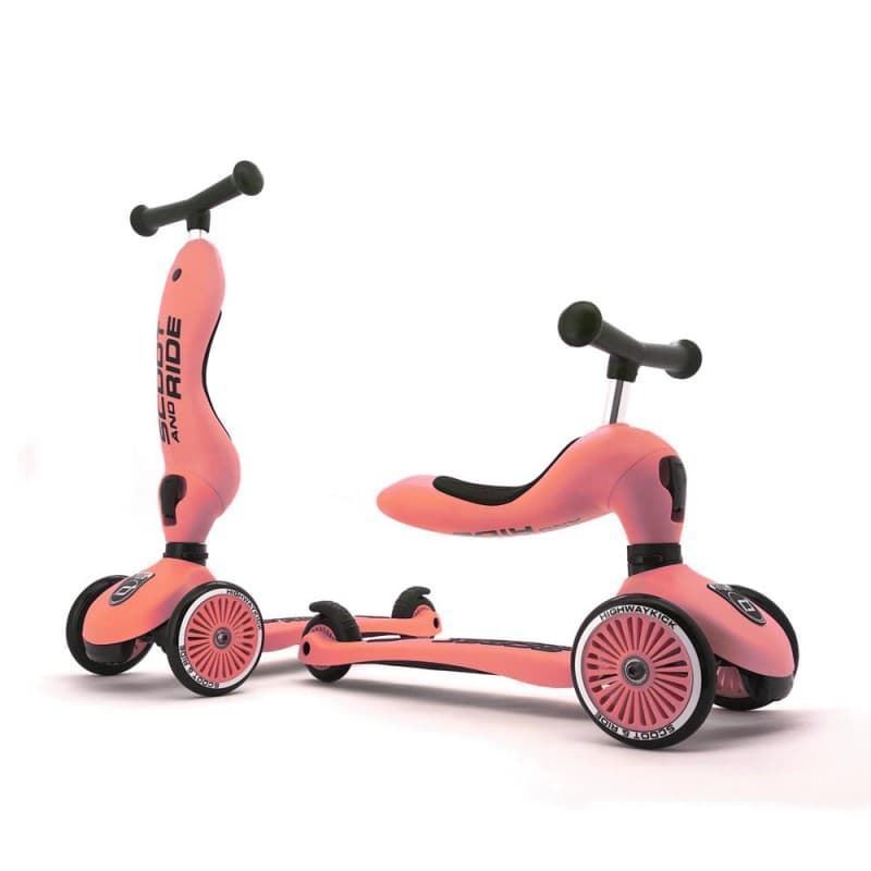 Patinete Scoot and ride 2 en 1 peach